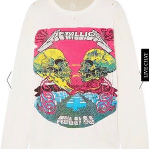 Madeworn Metallica long sleeve t shirt